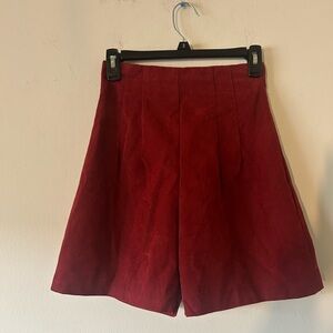 Red Velvet Women's Shorts